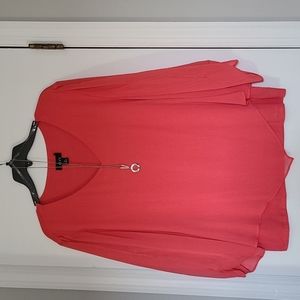 Alyx coral blouse. XL
